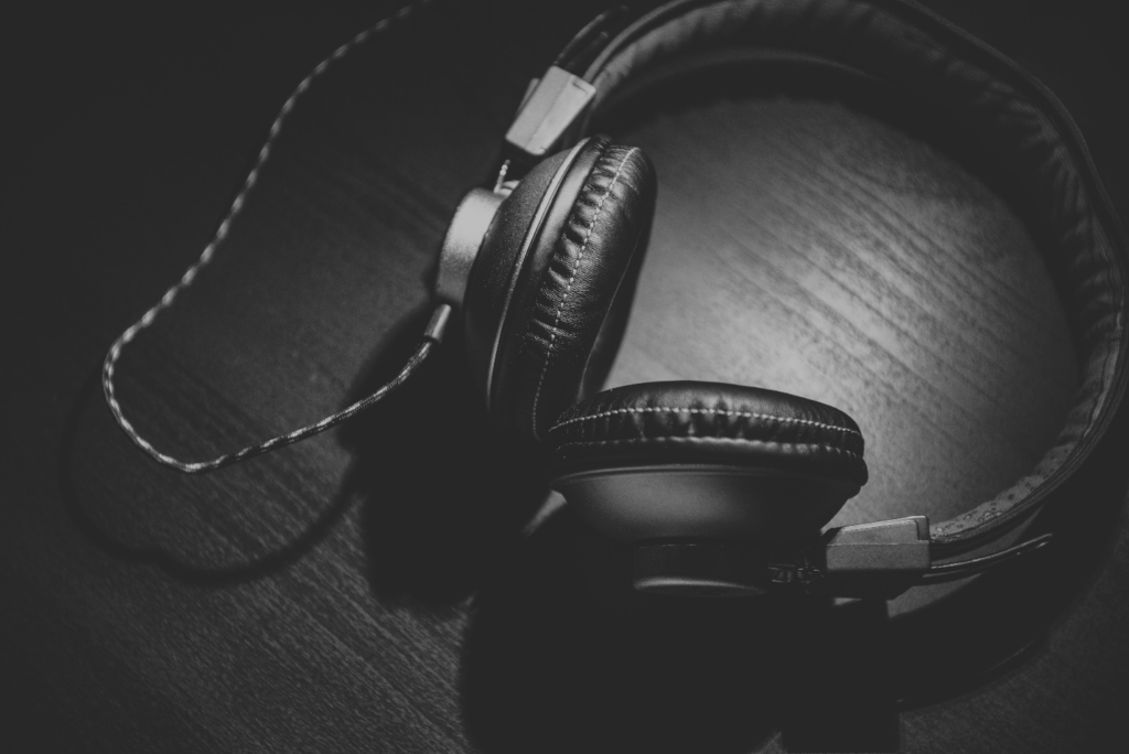 Headphones for reading